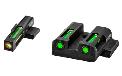 Hi-Viz LiteWave H3 Sight Set for S&W Shield Green/Orange