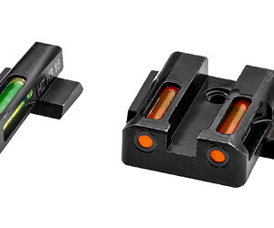 Hi-Viz LiteWave H3 Sight Set for S&W Shield – Green/Orange