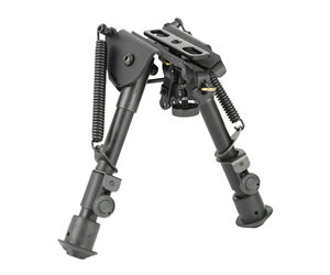 NcSTAR Precision Grade Compact Bipod 5.5–8.0 in, 3 Adapters