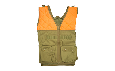 NSTARCHV2942TO_1 NcSTAR VISM Hunting Vest — Blaze Orange/Tan