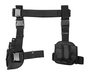 NcSTAR Drop Leg Holster — Right Hand, Black
