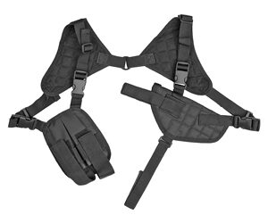 NcSTAR Ambidextrous Horizontal Shoulder Holster – Black