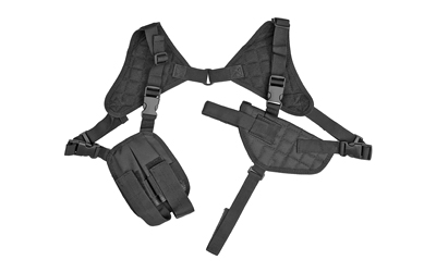 NSTARCV2909_1 NcSTAR Ambidextrous Horizontal Shoulder Holster – Black