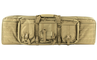 NSTARCVDC2946T-42_1 NcSTAR Double Carbine Case 42″ Tan – Padded PVC Nylon