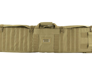NcSTAR VISM Rifle Case & Shooting Mat – Tan, 48in/66in
