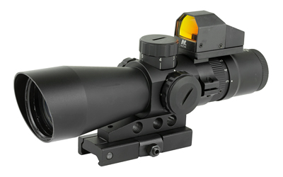 NSTARSTM3942GDV2_1 NcSTAR USS Gen II 3-9×42 Mil-Dot w/ Micro Red Dot
