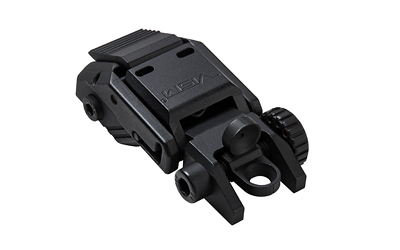 NcSTAR Pro Series Flip-Up Rear Sight — Picatinny, Black