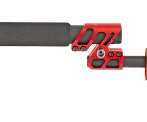 Odin Works Zulu 2.0 Adjustable Stock w/ Padded Buffer Tube – Red
