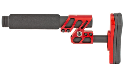 Odin Works Zulu 2.0 Adjustable Stock w/ Padded Buffer Tube – Red