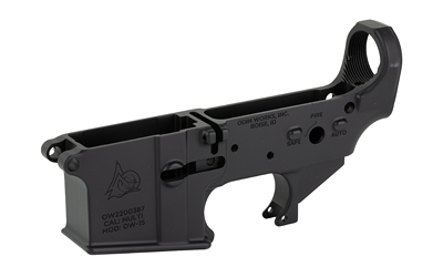 ODOW15FORGEDLOWERBLK_1 Odin Works ODIN FORGED LOWER RECEIVER – OTR-15, Black