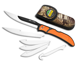 Outdoor Edge RazorBone 6-Blade Combo Set Orange