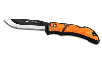 OERLB-30C_1 Outdoor Edge Razor-Lite 3.5″ EDC Knife, Orange, 420J2