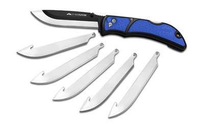 OERLU-40C_1 Outdoor Edge Razor EDC Lite 3.5″ Blue Folding Knife