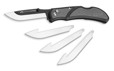 OERLY30-50C_1 Outdoor Edge Razor-Lite 3″ EDC Folding Knife, Gray