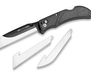 Outdoor Edge Razor-Work 3-Blade Folding Knife, 420J2 Stainless