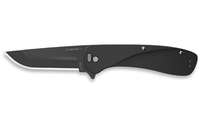 OEVX130B-C_1 Outdoor Edge Razor VX1 3″ Folding Knife – Black Aluminum