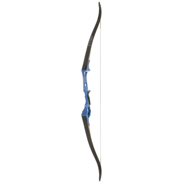 OMP81219_1 October Mountain Ascent Recurve Bow Blue 58 in. 35 lbs. RH