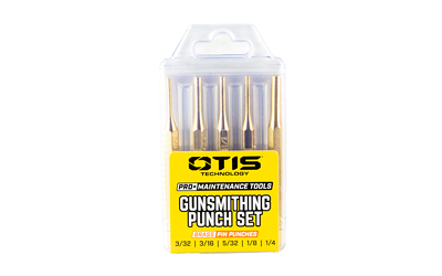 OTFG-935_1 Otis PRO+ 5-Piece Brass Punch Set — 4-inch Pin Punches