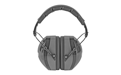 OUT40970_1 Champion Passive Ear Muffs Over-the-Head Black/Gray
