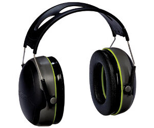PELTOR Bull’s Eye NRR 27 Over-the-Head Earmuff Gray/Black