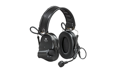 3M Peltor COMTAC VI Defender Black Electronic Earmuff