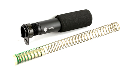 Phase 5 PBT-CA Pistol Buffer Tube Assembly, Black Aluminum