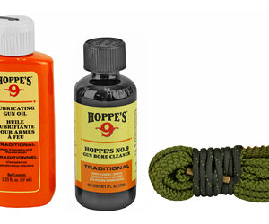 Hoppe’s 1-2-3 Done! Pistol Cleaning Kit 9mm/.38