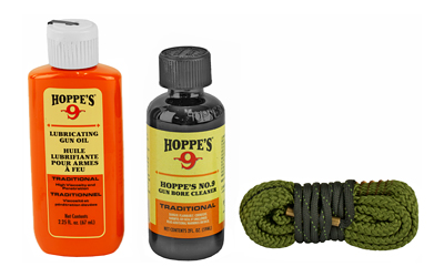 PI110009_1 Hoppe’s 1-2-3 Done! Pistol Cleaning Kit 9mm/.38