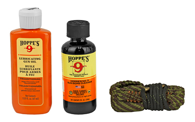PI110045_1 Hoppe’s 1-2-3 Done Pistol Cleaning Kit .45 Cal
