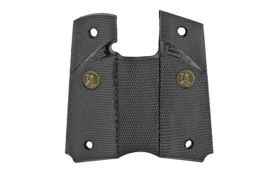 PK02921_1 Pachmayr GM-45C Signature Grip — Black Rubber for 1911