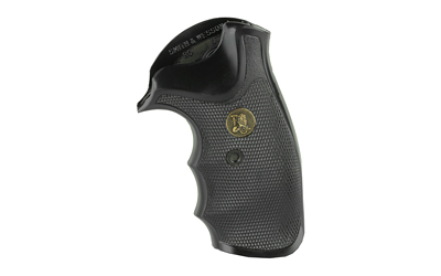 Pachmayr Gripper Grip – S&W J-Frame Round Butt, Black Rubber