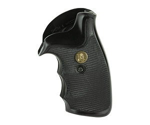 Pachmayr Gripper 03266 S&W K/L Round-Butt Black Rubber