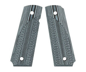 Pachmayr Dominator G10 Grips for 1911 Gray/Black