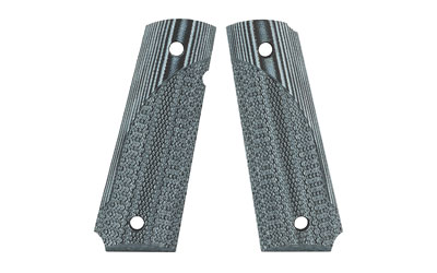 PK61001_1 Pachmayr Dominator G10 Grips for 1911 Gray/Black