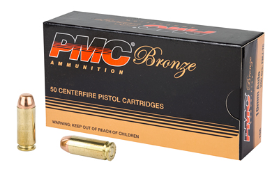 PMC10A_1 PMC Bronze 10mm Auto FMJ-TC 50rd Box