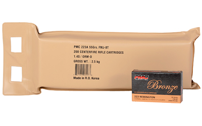 PMC Bronze Battle Pack .223 Rem 55 gr FMJ-BT 200rd