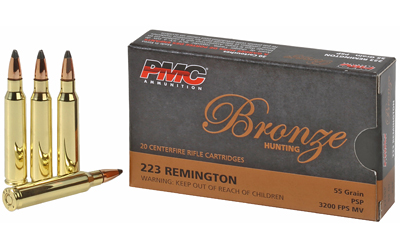 PMC 223 Rem 55gr Soft Point – 20rd Box