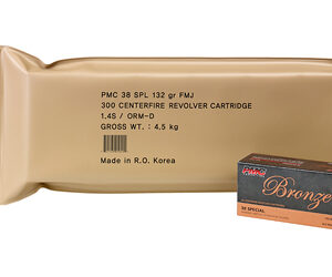 PMC Bronze .38 Special 132gr FMJ 300 Rounds