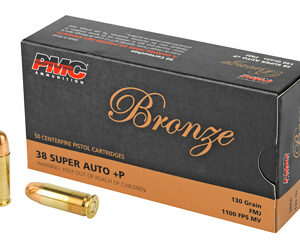 PMC Bronze .38 Super +P 130gr FMJ 50rd Box