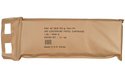 PMC40D-BP_1 PMC Bronze Battle Pack .40 S&W 165gr FMJ-FP 300rd