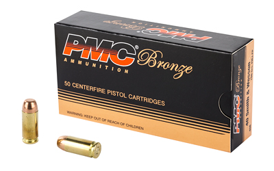 PMC40E_1 PMC Bronze .40 S&W 180gr FMJ-FP 50rd Box