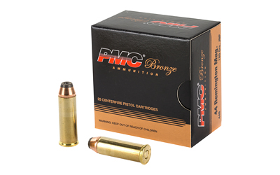 PMC44B_1 PMC Bronze .44 Magnum 180 gr JHP, 25 rd