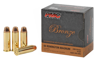 PMC44D_1 PMC Bronze .44 Mag 240 gr TCSP — 25rd Box