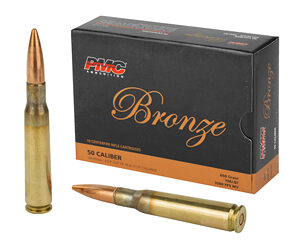 PMC Bronze .50 BMG 660gr FMJ-BT 10rd Box