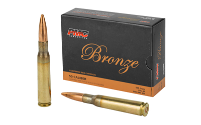 PMC Bronze .50 BMG 660gr FMJ-BT 10rd Box