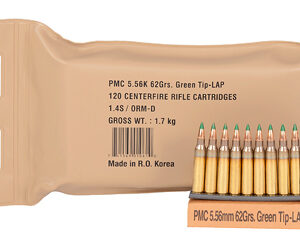 PMC X-Tac 5.56 NATO 62gr Green Tip 120rd Battle Pack