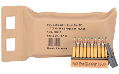 PMC X-Tac 5.56 NATO 62gr Green Tip 120rd Battle Pack