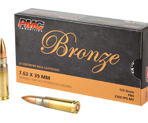 PMC Bronze 7.62x39mm 123gr FMJ, 20rd Box