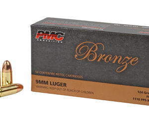 PMC Bronze 9mm Luger 124gr FMJ 50rd Box