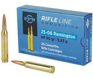 PPU .25-06 Remington 90 gr HP 20rd Box
